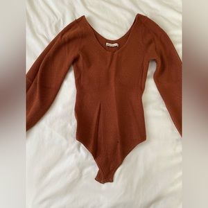 Abercrombie sweater bodysuit